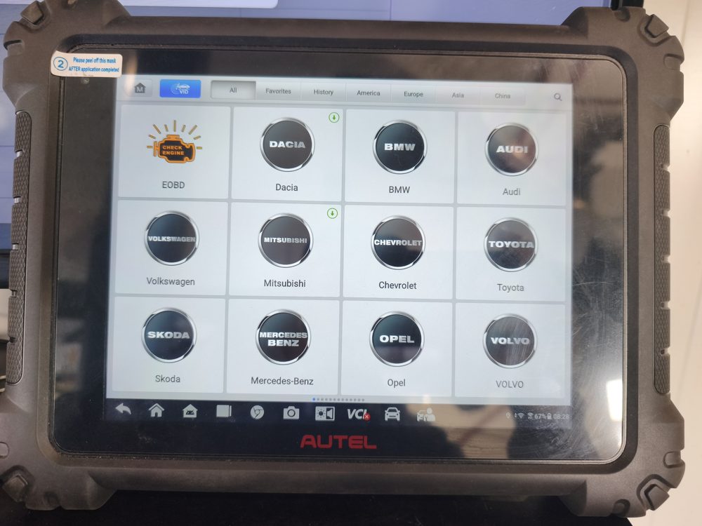 Tester Autel MaxiSys MS909 - diagnoza auto TotalDez Constanta