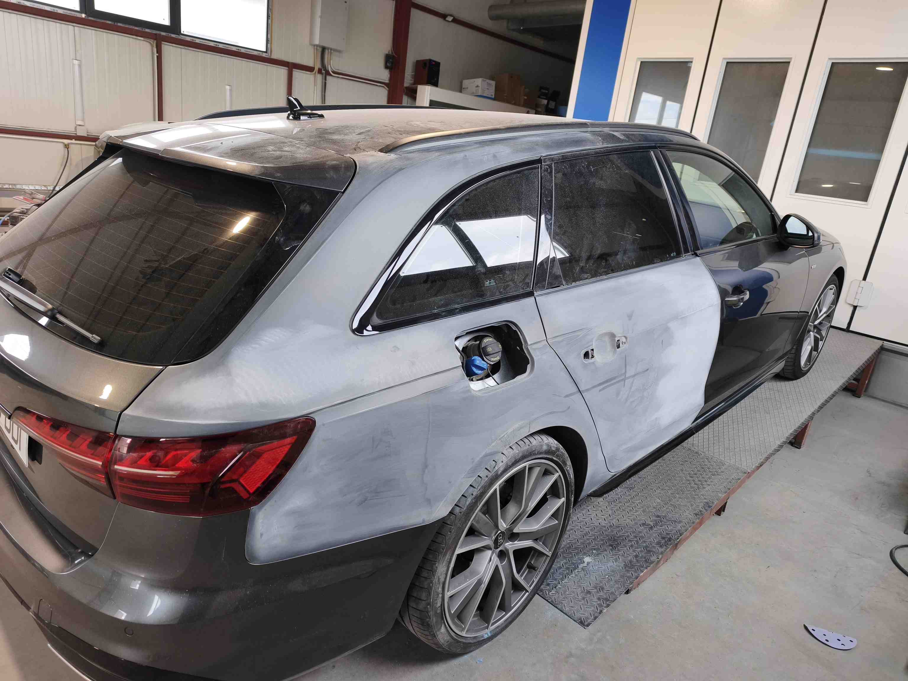 Audi A6 Avant — pregătire vopsire